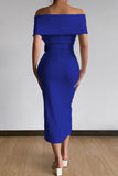 Lutaotie Sexy Elegant Solid With Belt V Neck One Step Skirt Dresses