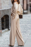 Lutaotie Casual Simplicity Solid With Bow V Neck Loose Jumpsuits