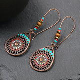 Lutaotie Bohemian Ethnic Wind Drop Earrings