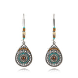 Lutaotie Bohemian Ethnic Wind Drop Earrings