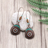 Lutaotie Bohemian Ethnic Wind Drop Earrings