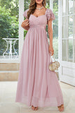 Lutaotie Sweet Elegant Solid Pearl V Neck Evening Dress Dresses