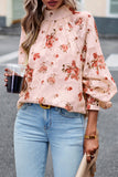 Lutaotie Elegant Floral Bandage Half A Turtleneck Tops