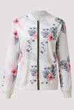 lutaotie Casual Floral Patchwork O Neck Outerwear(8 Colors)