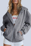 lutaotie Casual Sportswear Solid Pocket Hooded Collar Outerwear(12 Colors)