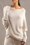 Lutaotie Casual Simplicity Solid Make Old O Neck Tops(10 Colors)