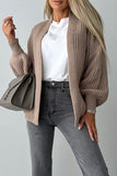 lutaotie Elegant Solid Pocket V Neck Outerwear