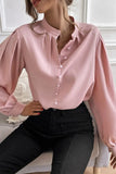 Lutaotie Elegant Solid Fold Half A Turtleneck Tops