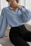 Lutaotie Elegant Solid Fold Half A Turtleneck Tops