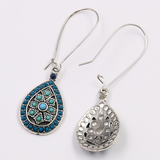 Lutaotie Bohemian Vintage Geometric Patchwork Earrings