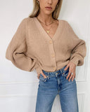 lutaotie Tinsley Button Front Knit Cardigan