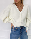 lutaotie Tinsley Button Front Knit Cardigan