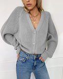 lutaotie Tinsley Button Front Knit Cardigan