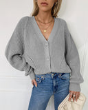 lutaotie Tinsley Button Front Knit Cardigan