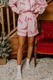 Lutaotie Christmas Satin Printed Loungewear