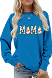 Lutaotie Christmas Tree MAMA Print Sweatshirt