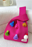 Lutaotie Colorful Hat Decoration Handbag