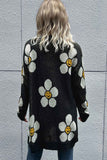 Lutaotie Floral Long sleeve Button Down Cardigan