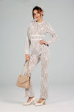 Lutaotie Full Lace High Waist Jumpsuits