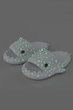 Lutaotie Glow-in-the-dark Shark Slippers