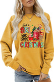 Lutaotie Just A Girl Who Like Christmas Graphic Sweatshirt