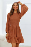 lutaotie Vara Chiffon Ruffle Dress