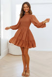 lutaotie Vara Chiffon Ruffle Dress