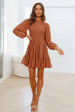 lutaotie Vara Chiffon Ruffle Dress