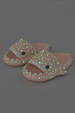 Lutaotie Glow-in-the-dark Shark Slippers