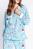 Lutaotie Polar Bear Print Cotton Loungewear