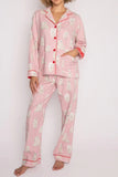 Lutaotie Polar Bear Print Cotton Loungewear