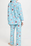 Lutaotie Polar Bear Print Cotton Loungewear