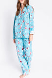 Lutaotie Polar Bear Print Cotton Loungewear