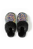 Lutaotie Sequin Plush Slippers