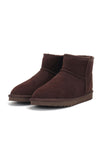 Lutaotie Solid Cowhide Snow Boots