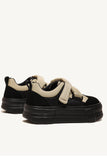 Lutaotie Velcro Platform Sneakers