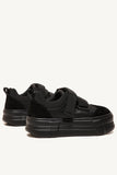 Lutaotie Velcro Platform Sneakers