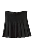 Lutaotie Slim High Waist Pleated Tennis Mini Skirts