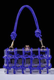 Lutaotie Rhinestone Clear Shoulder Bag