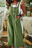 Lutaotie Wide Leg Pocket Sleeveless Jumpsuit