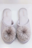 Lutaotie Tassel Ball Home Slippers